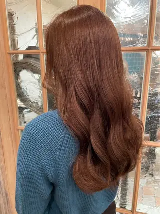 ロング カラー レイヤーカット メンズヘア/伊藤　匠のヘアスタイル