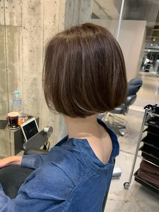 ショート カラー パーマ 🌈艶髪/髪質改善 新宿itouのヘアスタイル