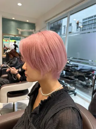 カラー Ash 平井 青木🤍のヘアスタイル