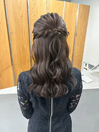 セミロング ヘアアレンジ yuuna/ レイヤーカット🎀のヘアスタイル