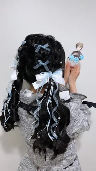 ヘアアレンジ ヘアセットサロン ココのヘアスタイル