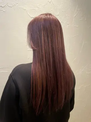 ロング 川村 瑠奈／艶髪／髪質改善のヘアスタイル