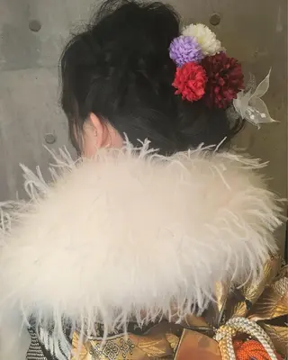ヘアアレンジ 田室 和幸 河原町のヘアスタイル