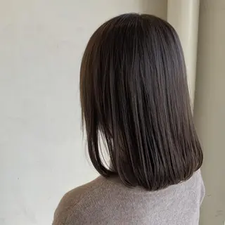 ミディアム カラー 坪木 玲汰のヘアスタイル