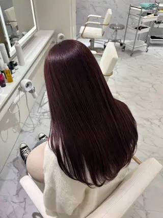 ロング カラー ParveMix/ ワンホン/こころのヘアスタイル