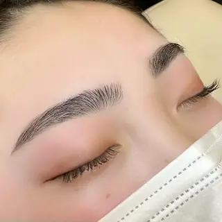アイブロウ OPS hair ミクのマツエク・マツパデザイン