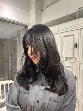 ロング 塚本 希来のヘアスタイル