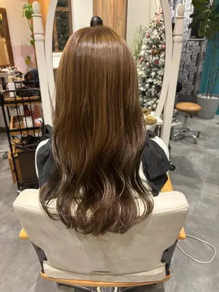 ロング カラー Dille RENAのヘアスタイル