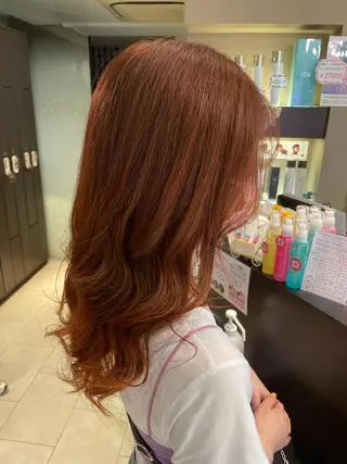 ロング 'comma rinkaのヘアスタイル
