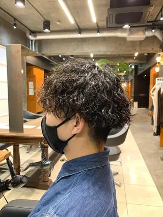 パーマ メンズ メンズパーマ特化 🌟Gakutoのヘアスタイル