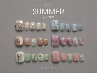 ネイル Bianca川越西口 NAKANOのネイルデザイン