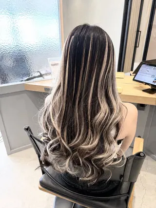 ロング 保坂 瞭のヘアスタイル