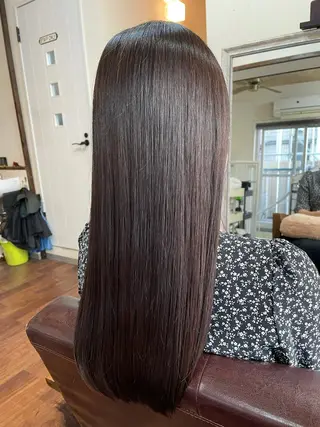 ロング 縮毛矯正の達人 ☆　松本のヘアスタイル