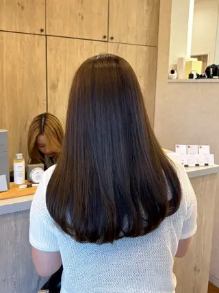 ロング カラー ナチュ盛れヘア🌿 moeのヘアスタイル