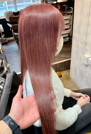 ロング カラー 🧸柔らかいベージュ カラー🧸氏家達哉のヘアスタイル