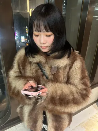 セミロング 🎀韓国/髪質改善 長野美和🎀のヘアスタイル