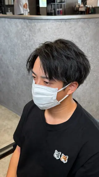 ショート メンズ 久保田 祥伍のヘアスタイル