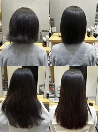 ミディアム 癖毛改善縮毛矯正 /中山なかやまのヘアスタイル