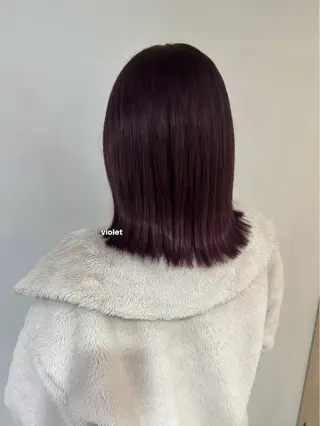ミディアム カラー 暖色カラー/レイヤー 🌙 オノユリカのヘアスタイル
