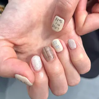 ネイル 🤎Two ERI🤎のネイルデザイン