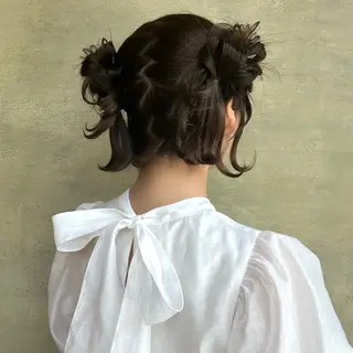 ヘアアレンジ ニュアンスヘア🪡 nenekaのヘアスタイル