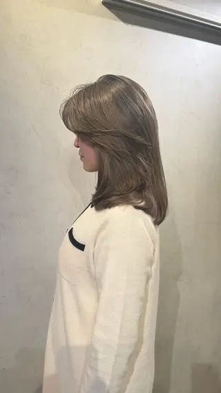 ミディアム 本場🇺🇸 海外ヘア🇺🇸広尾のヘアスタイル