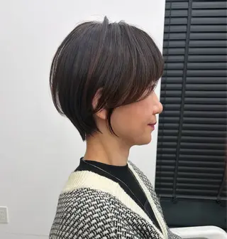 ショート 名駅/ショート/ボブ 透明感カラー/優里のヘアスタイル