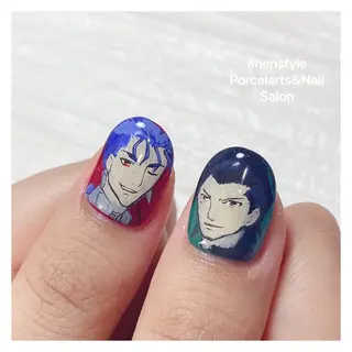 ミディアム ネイル 🐾enen style 🐾のネイルデザイン