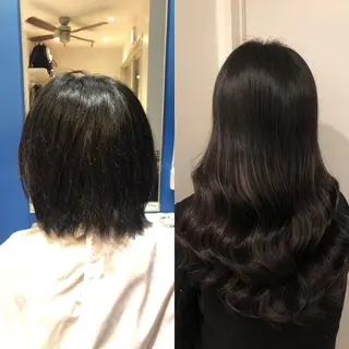 ロング 🧡艶髪/エクステ 🫧🧡YUKI❄️のヘアスタイル
