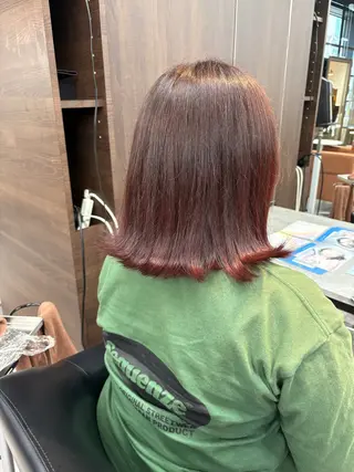 ショート カラー 鳥ちゃん🐥/中性系 /西中島/新大阪のヘアスタイル