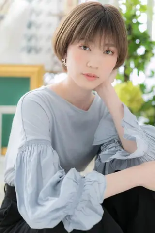 ショート カラー 🍀鶴貝 幸哉🍀のヘアスタイル