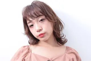 ミディアム カラー パーマ ヘアアレンジ メンズパーマ特化/ メッシュ/薫/店長のヘアスタイル