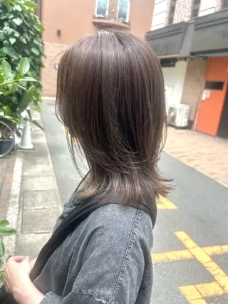 ミディアム kaho/ 透明感カラー🫧のヘアスタイル
