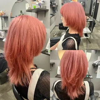 カラー 🌹ミラクル美容師 🌹ブリーチくっぽのヘアスタイル