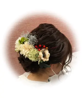 ヘアアレンジ HempBeauty 浅野アサミのヘアスタイル