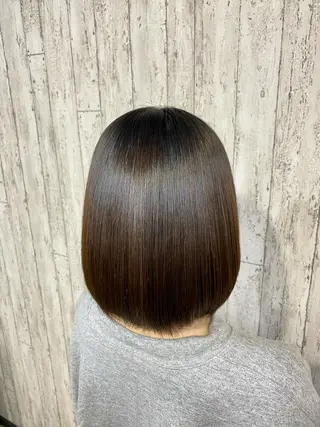 ミディアム パーマ 勝河 怜楊のヘアスタイル