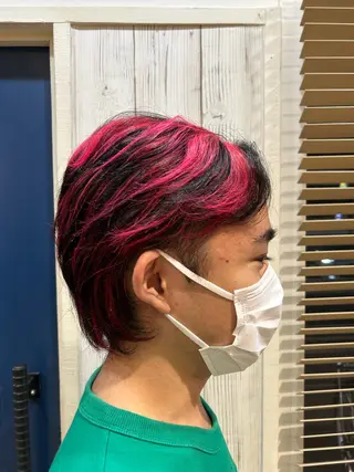 カラー メンズ 髪質改善/艶カラー ⚡️コメス/錦糸町のヘアスタイル