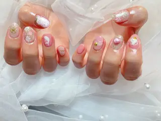 ネイル ピンキー 池田公園店のネイルデザイン
