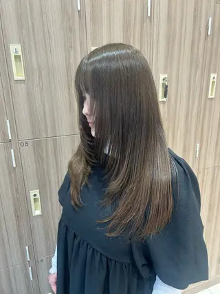 ロング カラー 髪質改善 × 高発色 color/Runoのヘアスタイル