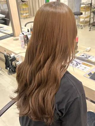 ロング 北崎 花のヘアスタイル