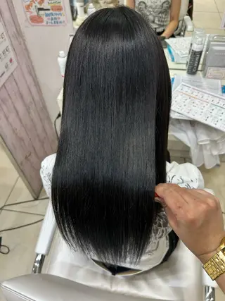 ロング 【髪質改善カラー】 瀧田嵐士🇰🇷のヘアスタイル