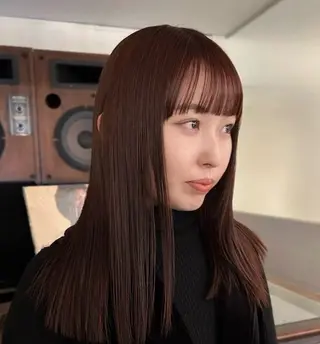 セミロング 佐々木 楓華🎀👗のヘアスタイル