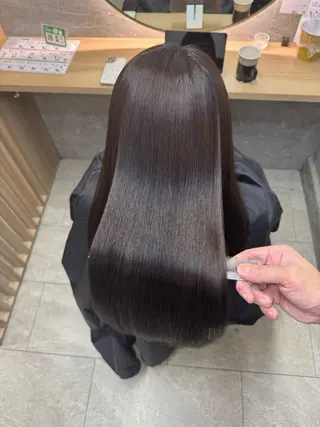 ロング 青木 啓輔のヘアスタイル