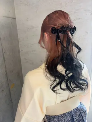 ロング ヘアアレンジ 美髪× ヘアセット✨Araiのヘアスタイル