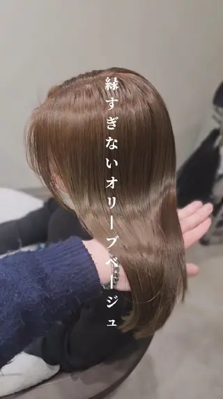 ミディアム カラー 【垢抜けカラー/ 縮毛矯正】Taikiのヘアスタイル