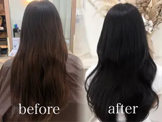 ロング カラー 🤍りな透明感カラー 特化大宮🤍のヘアスタイル