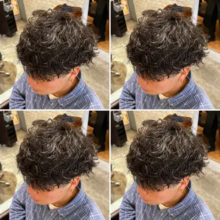 パーマ メンズ メンズパーマ特化 望月謙二郎のヘアスタイル