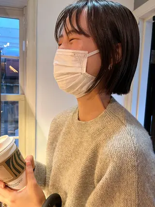ショート カラー eri kinjoのヘアスタイル