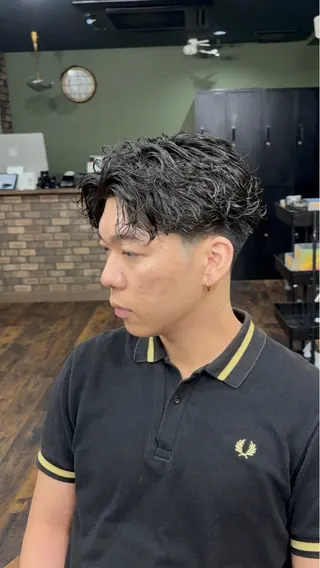 メンズ 井高 洸のヘアスタイル