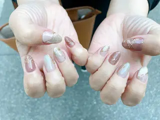ネイル PURE BLUE NAILのネイルデザイン